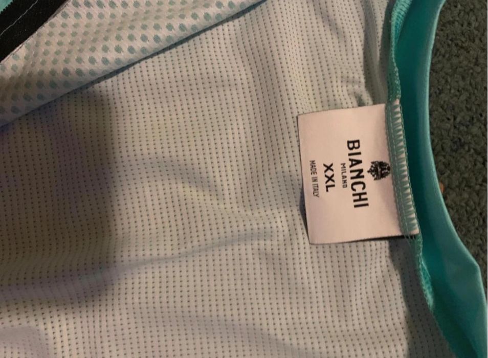 Komplet kolarski męski  Bianchi i skarpety