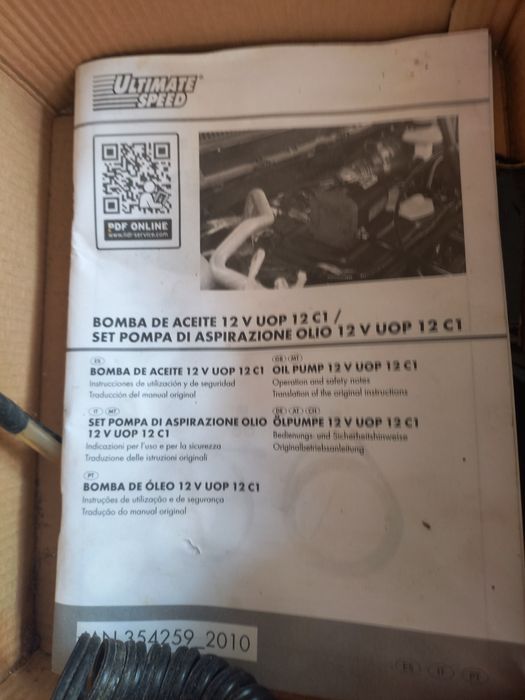 Bomba eléctrica 12v