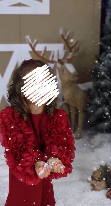 Cenário de Natal Fotografia - Estábulo das Renas