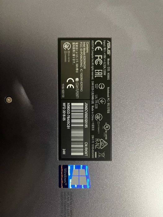 portatil asus vivobook 15 pro n580gd