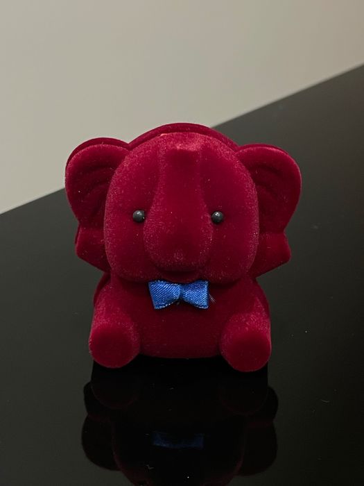 Caixas para anéis - elefante