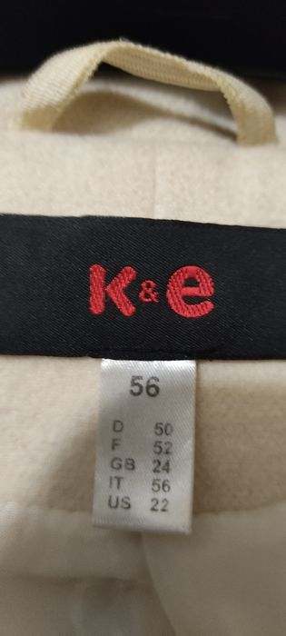 Кашемірове полупальто р.54-56