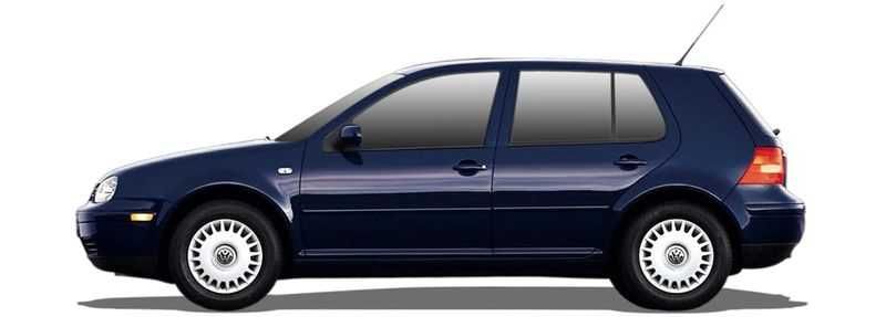 Bagażnik dachowy Volkswagen GOLF IV 4 1998 do 2003 bazowy belki reling