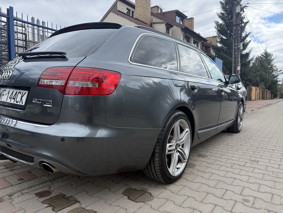 Audi A6 C6 3.0 TDI V6 283 KM S line | Tiptronic | 2009 | Hak | Android Auto / CarPlay