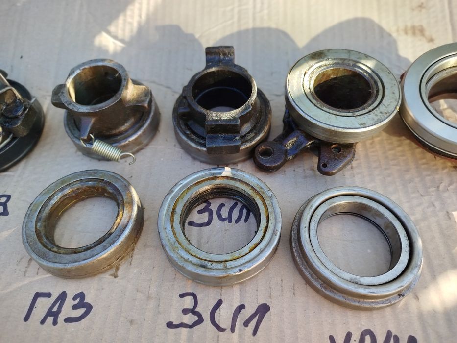 Выжимные подшипники ЗИЛ, Урал,Газ,маз, т-40-16-25камаз,