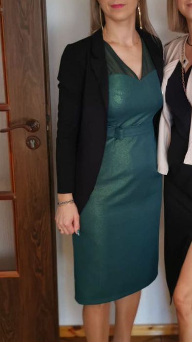 Sukienka na wesele zielona