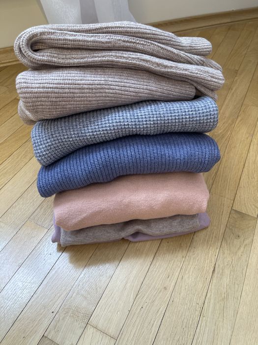 Вʼязані кофтинки+вязаний костюм розмір s/m