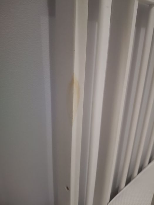 Białe łóżeczko niemowlęce ARUŚ 120x60 z szufladą