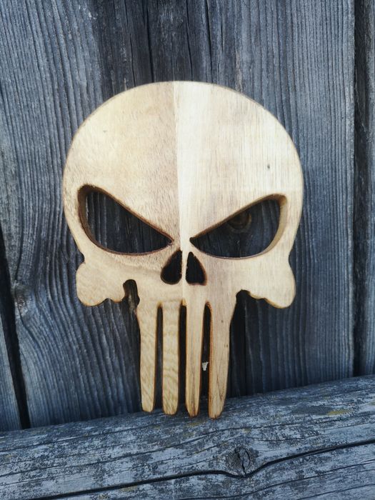 Logo punisher punishera dekoracja pomysł na prezent dla mężczyzny