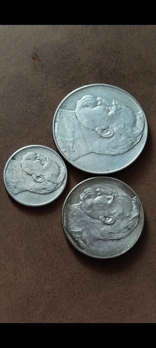 Zestaw 3 monet Piłsudski | 10 zł | 5 zł | 2 zł | 2 RP