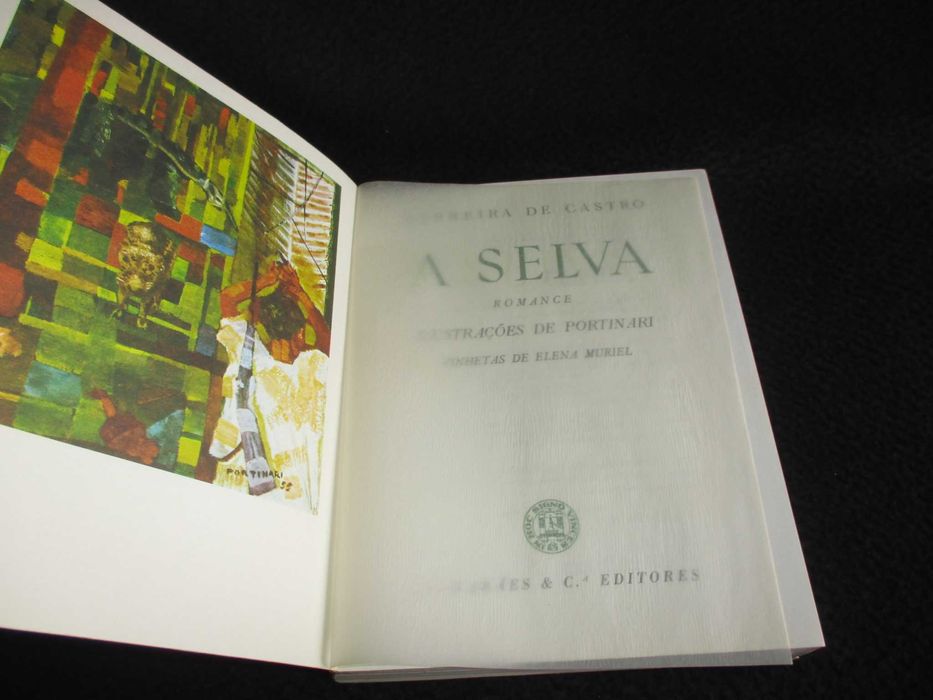Livro A Selva Ferreira de Castro Ilustrações de Portinari Numerado