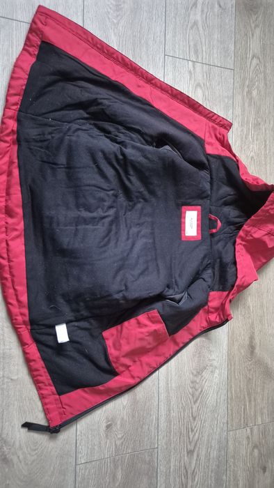 Kurtka zimowa czerwona chłopięca 116