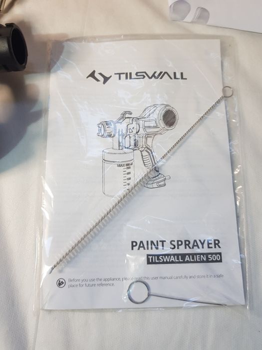 Elektryczny Pistolet Natryskowy do Malowania Tilswall Alien 500 | Komplet