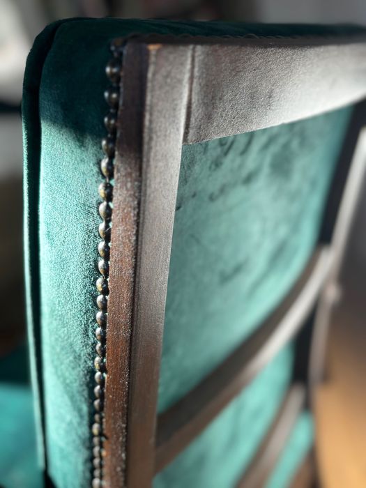 Dwa fotele art deco po renowacji