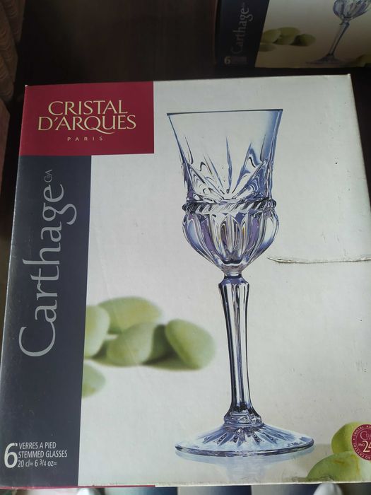 Copos de cristal *novos* Cristal D'arques