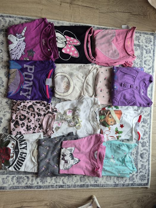 Super paka ubrań dla dziewczynki - rozm. 110