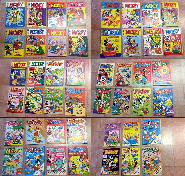 Disney - Tio Patinhas, Mickey e Pateta. Editora Morumbi