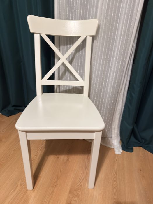 Cadeira Ingolf/Rosentorp branca IKEA