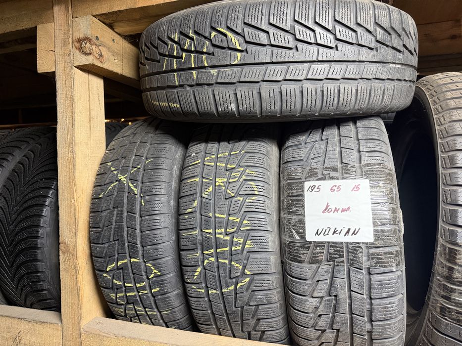 Шини зимові R15 195 65 Nokian Склад Осокорки RLX