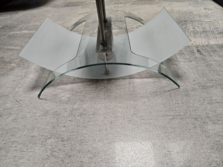 Lampa szklana sufitowa