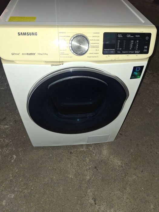 Maquina lavar e secar roupa
