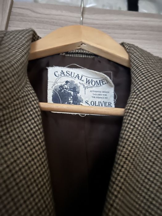 Вінтажний жіночий жакет S.Oliver