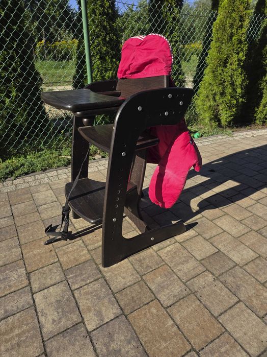 Krzesełko do karmienia drewniane Kettler Tipp Topp Comfort regulowane