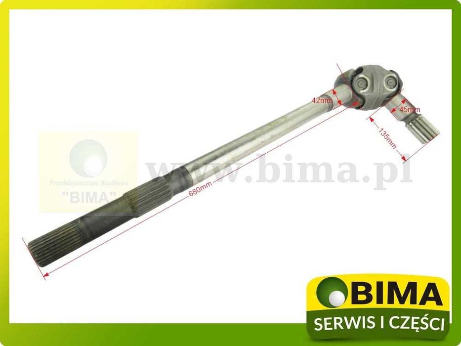 Półoś Kompletna ładowarka teleskopowa Cat Kramer Claas Scorpion