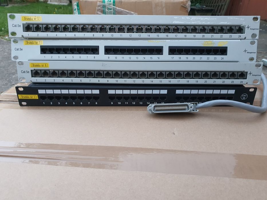 Amphenol złącze patchpanel przewód centrala telefoniczna