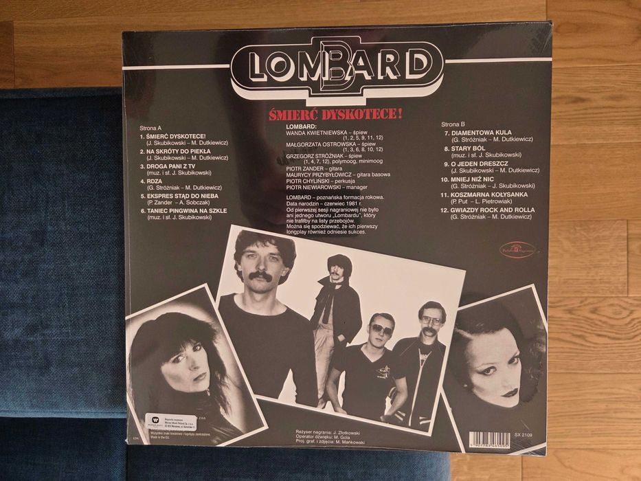 Lombard: Śmierć Dyskotece! (1983/2014) (LP / Black Vinyl)
