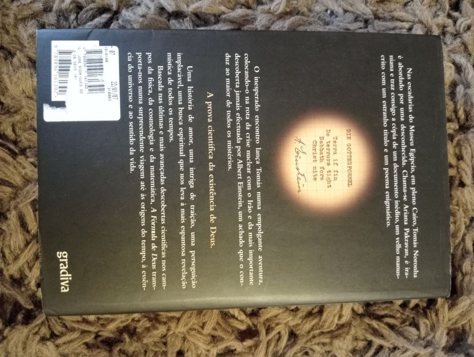 Livro "A Fórmula De Deus"