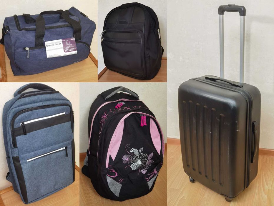 Дорожная Сумка Валіза Чемодан на колесах Рюкзак