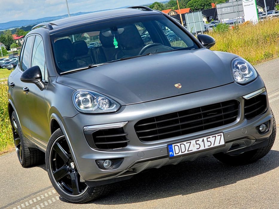 Porsche Cayenne S 3.6V6 300KM Lift  Panorama Kamera SkóraWentyl Mat Alu21 Full FV23%