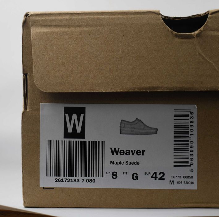 Nowe półbuty Clarks Weaver roz. 42