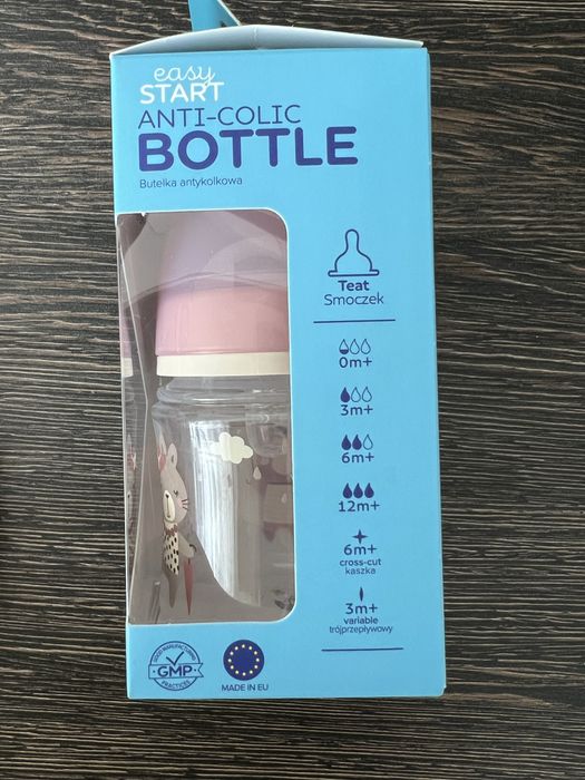 Пляшечка Canpol Babies Easystart Bonjour Paris 35/231, 120 мл