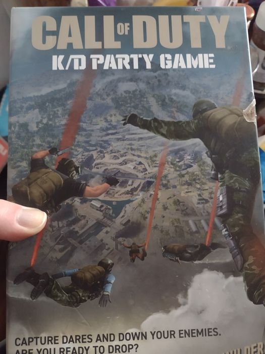 Call of Duty K/D party game gra planszowa