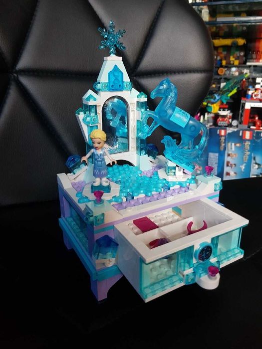 (JAK NOWE ) LEGO - disney frozen elza kon SZKATUŁKA NA BIŻUTERIĘ 41168