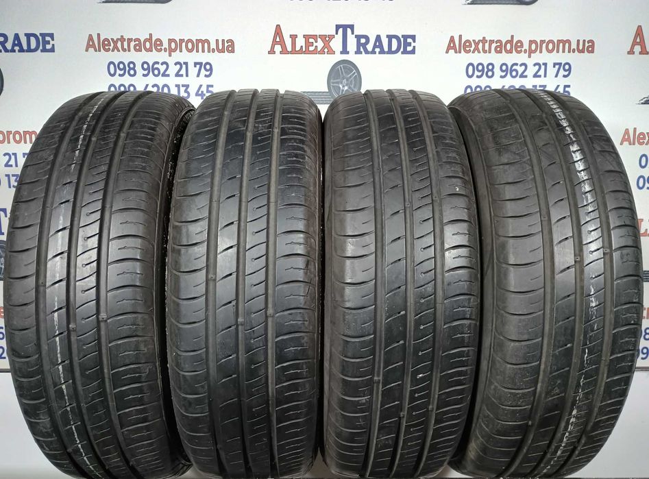 4 шт. 185/65 R15 Kumho EcoWing ES01 літні шини вживані, 6-6,5 мм