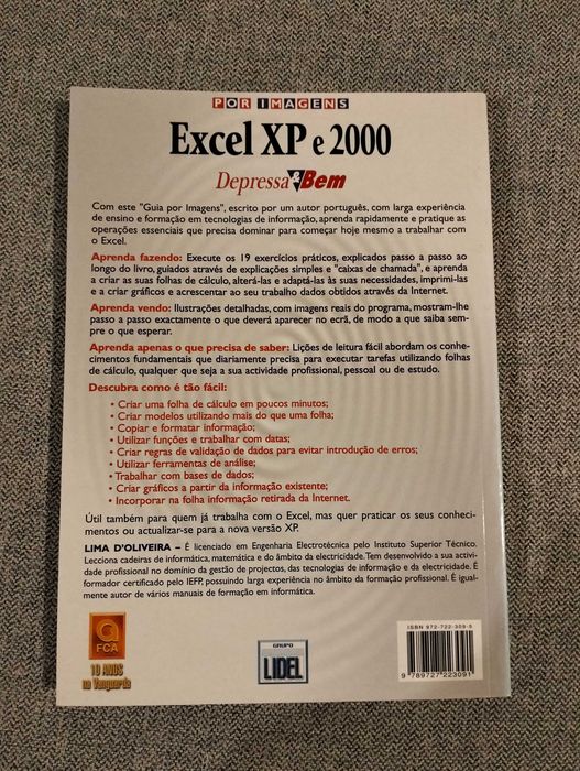 Livro "Excel XP 2000" de Lima d'Oliveira