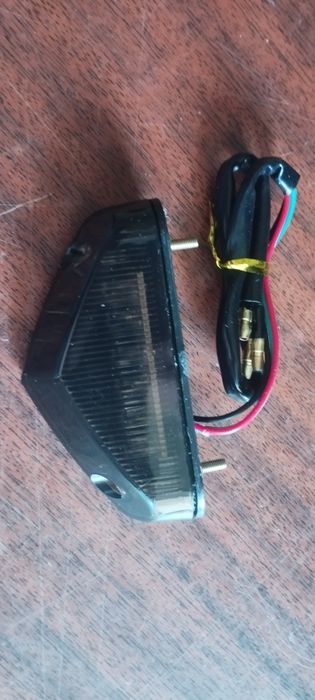 Мото стоп, затемнений