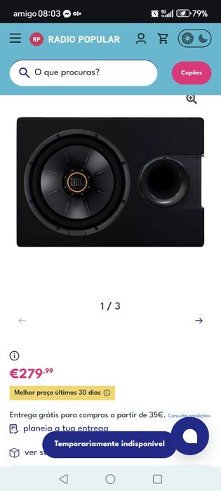 JBL 1100w na garantia