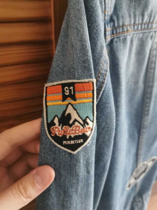 Casaco de ganga da Pull & Bear