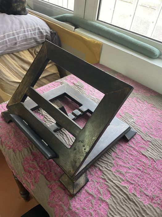 Atril/suporte para livros madeira VINTAGE