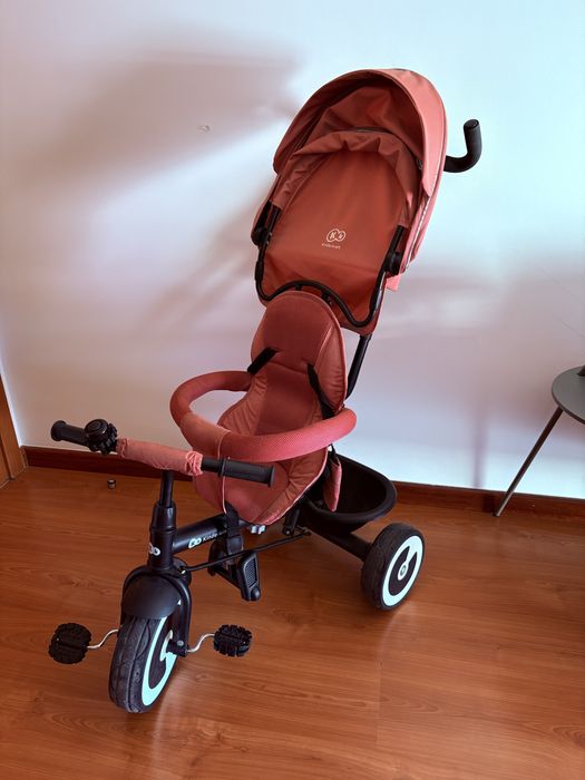 Triciclo KINDERKRAFT Aveo Rose Pink (6 em 1)