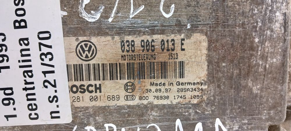 Centralina motor / ECU VOLKSWAGEN Caddy II (9K)
