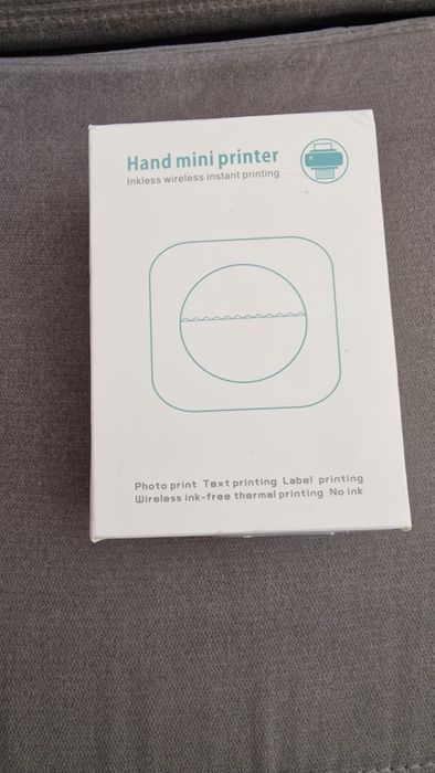 Mini Drukarka Termiczna Bluetooth | Drukarka "Kotek" | Do Zdjęć i Nota