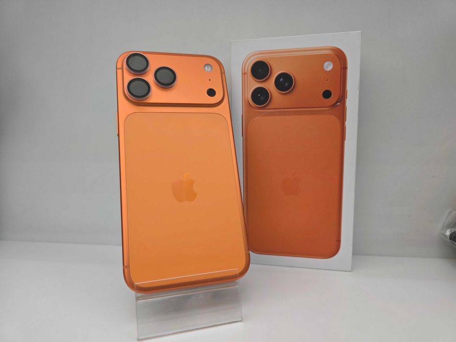 *IGŁA* iPhone 17 Pro Max 512GB • Cosmic Orange • Gwar Apple• Bat 100% •Gratisy