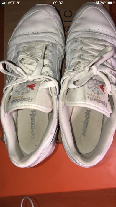 Sapatilhas Reebok brancas