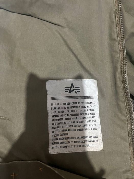 Военый харингтон Alpha Industries