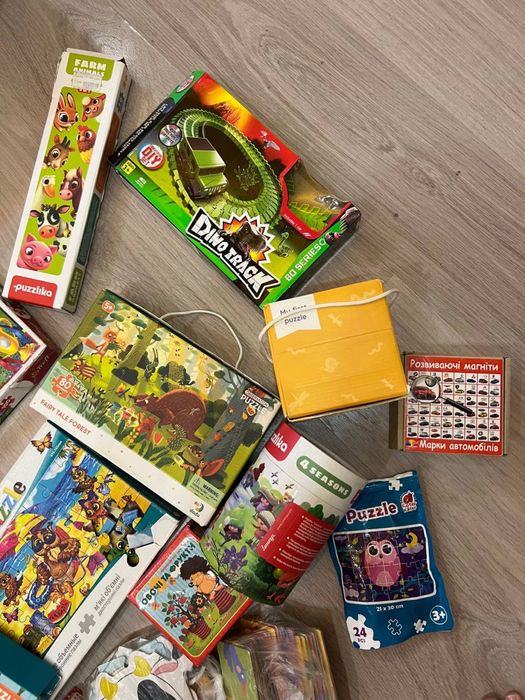 Пазлы для детей, развивашки. Puzzlika. Mideer.